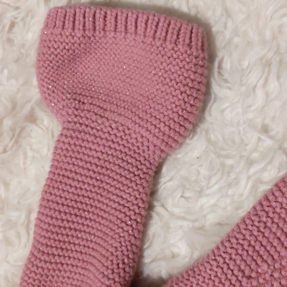 First impressions mauve or dust rose sweater dress size 3-6 months - Picture 4 of 9